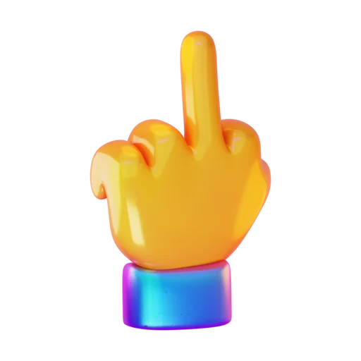 🖕 Стикер «Zenly» для Telegram