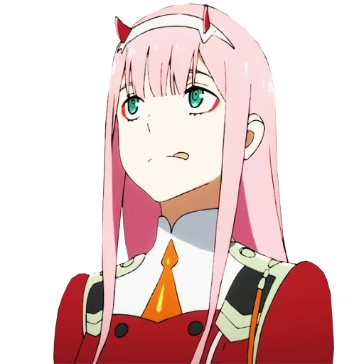 😋 Стикер «Darling in the franxx Zero Two» для Telegram