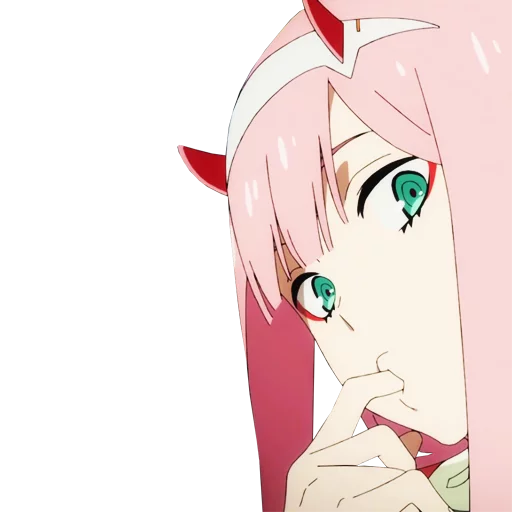 🤔 Стикер «Darling in the franxx Zero Two» для Telegram