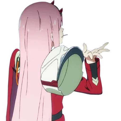 👋 Стикер «Darling in the franxx Zero Two» для Telegram
