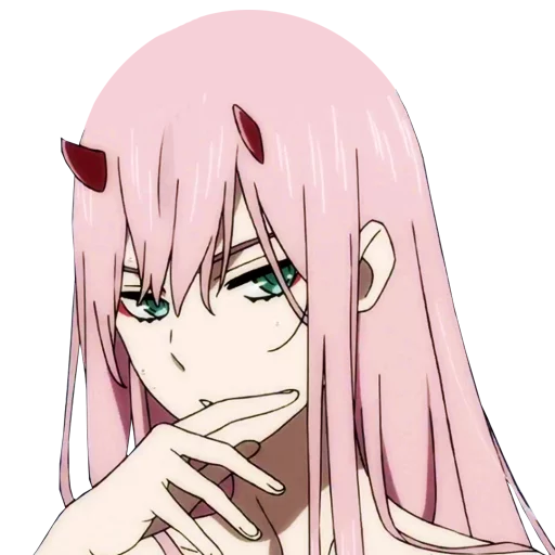 👉 Стикер «Darling in the franxx Zero Two» для Telegram