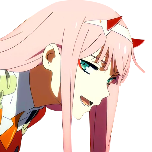 😃 Стикер «Darling in the franxx Zero Two» для Telegram