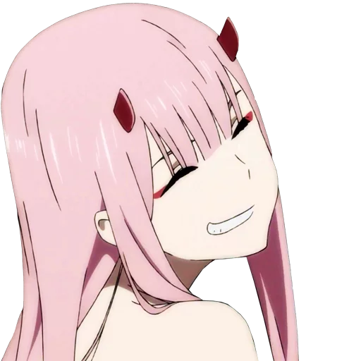 😉 Стикер «Darling in the franxx Zero Two» для Telegram