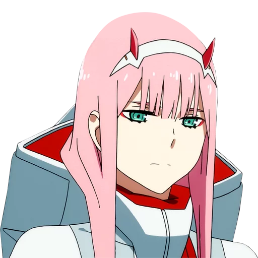 😠 Стикер «Darling in the franxx Zero Two» для Telegram