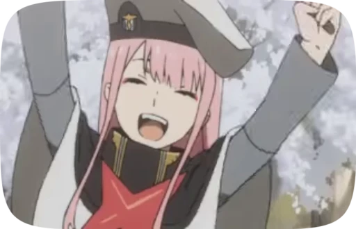 👋 Стикер «Zero_two_anime» для Telegram