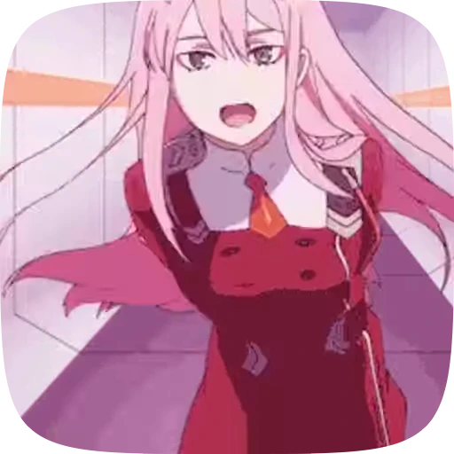 😊 Стикер «Zero_two_anime» для Telegram
