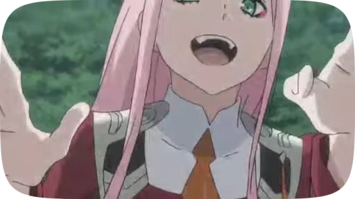 🙈 Стикер «Zero_two_anime» для Telegram