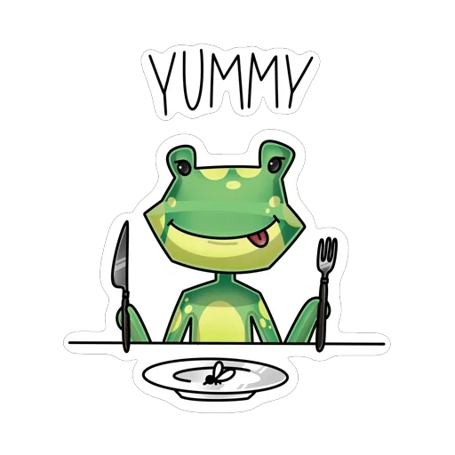 🤤 Стикер «Жаб в штанах» для Telegram