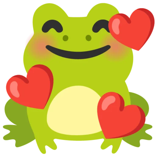 🥰 Стикер «Жабки» для Telegram
