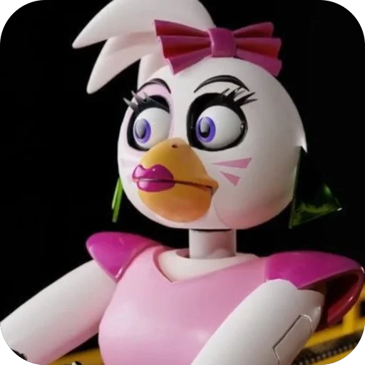😧 Стикер «Glam Rock Chica» для Telegram