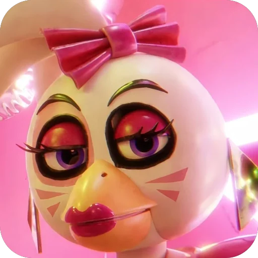 😒 Стикер «Glam Rock Chica» для Telegram