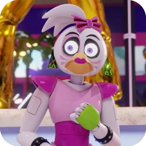 😳 Стикер «Glam Rock Chica» для Telegram