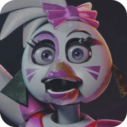 😮 Стикер «Glam Rock Chica» для Telegram