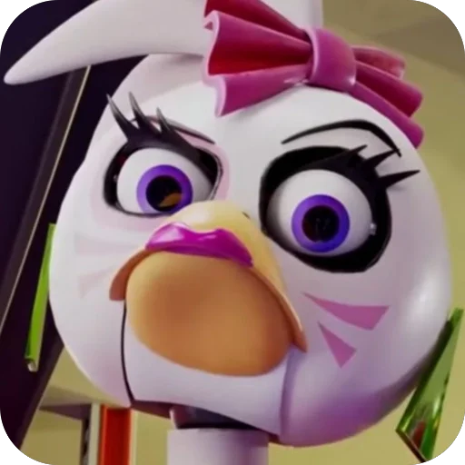 🤨 Стикер «Glam Rock Chica» для Telegram