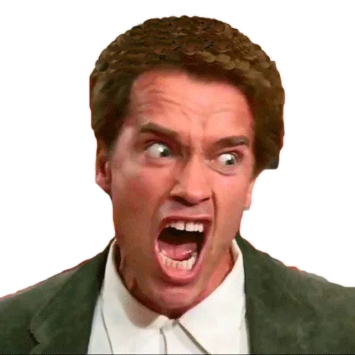 🤪 Стикер «Железный Арни» для Telegram