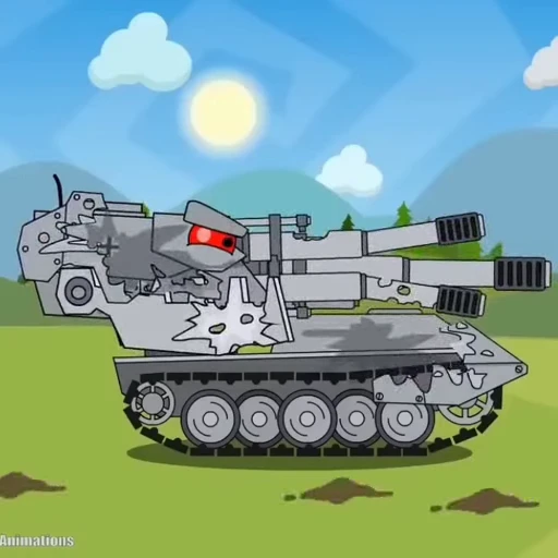 🤩 Стикер «Железный монстр HomeAnimations» для Telegram