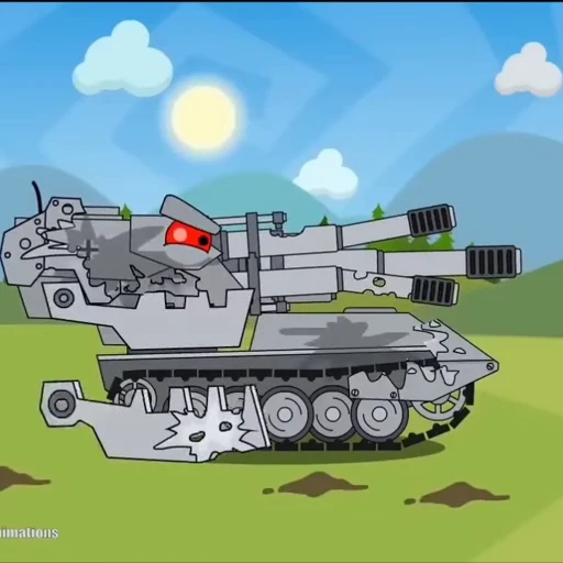 🤩 Стикер «Железный монстр HomeAnimations» для Telegram