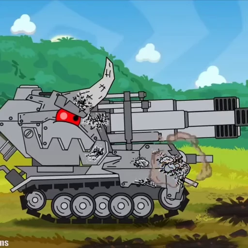🤩 Стикер «Железный монстр HomeAnimations» для Telegram