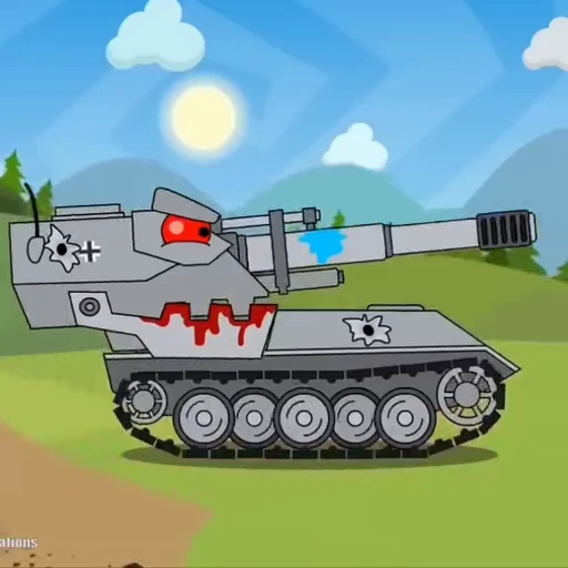 🤩 Стикер «Железный монстр HomeAnimations» для Telegram