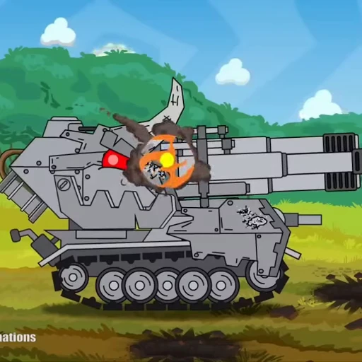 🤩 Стикер «Железный монстр HomeAnimations» для Telegram