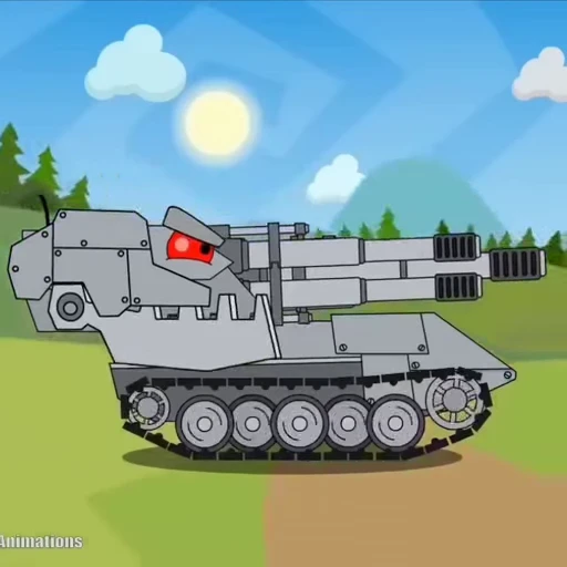 🤩 Стикер «Железный монстр HomeAnimations» для Telegram