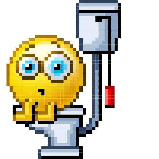 🚽 Стикер «желтухи» для Telegram