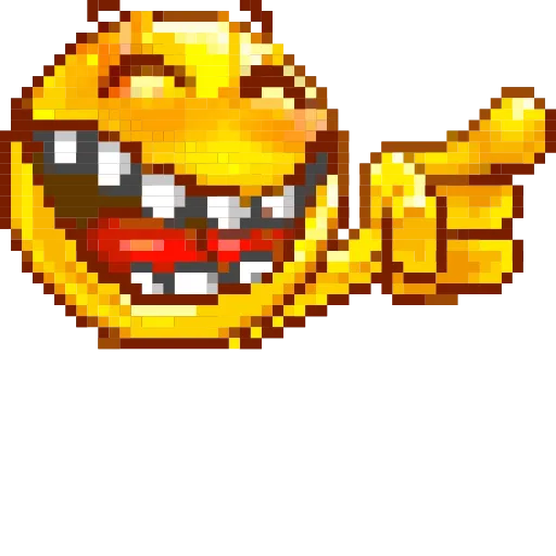 Стикер 18 Желтухи Emoji