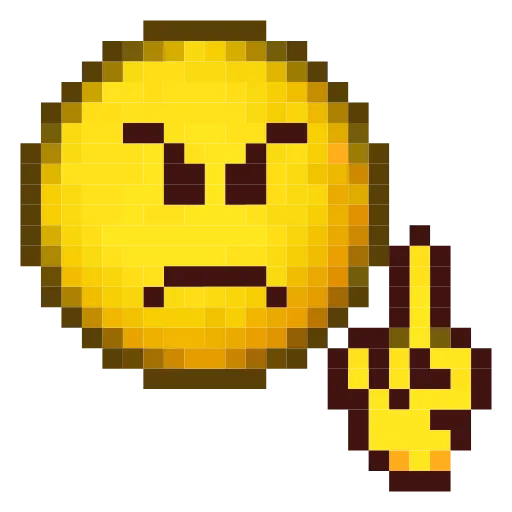 Стикер 43 Желтухи Emoji