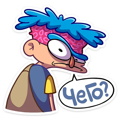 ❓ Стикер «Женёк» для Telegram