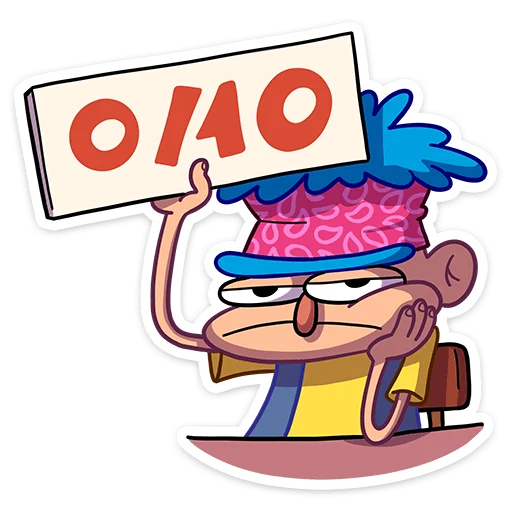 😕 Стикер «Женёк» для Telegram