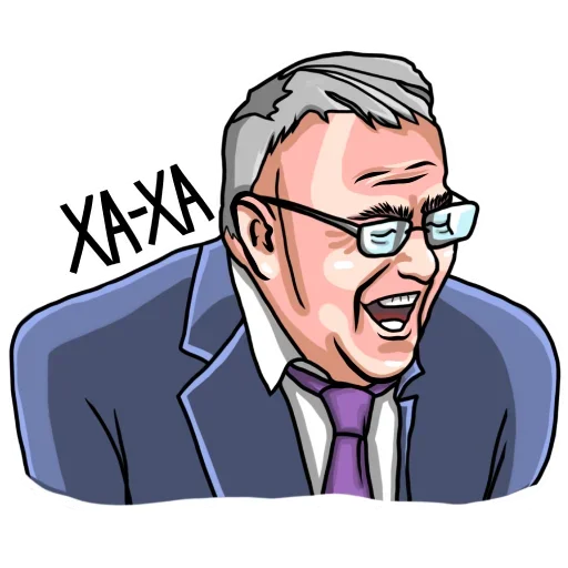 😂 Стикер «ЛДПР Жириновский» для Telegram