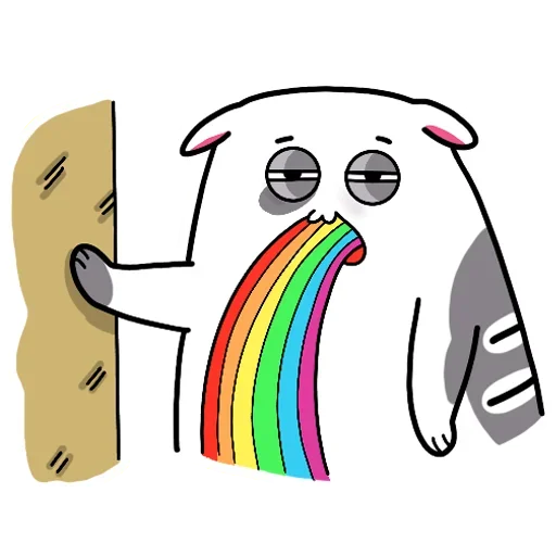🌈 Стикер «жиробарсик ALL» для Telegram