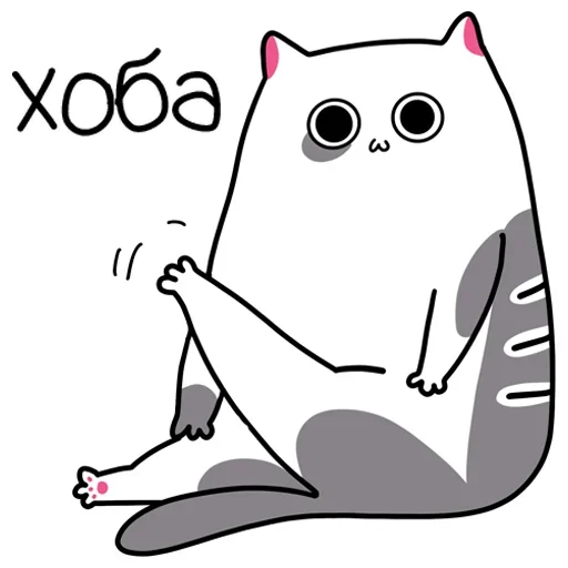 😊 Стикер «Жиробарсик 2» для Telegram