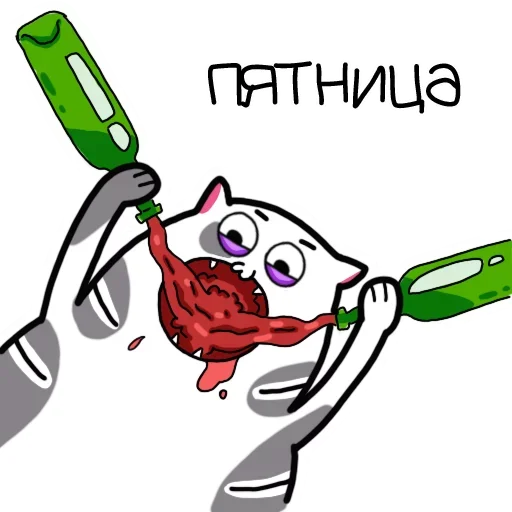 😚 Стикер «Жиробарсик 2» для Telegram