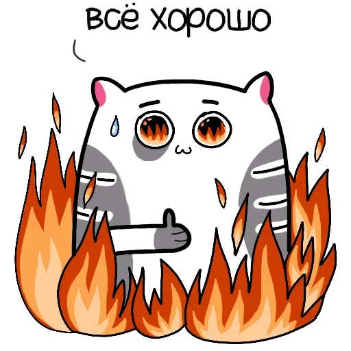 😡 Стикер «Жиробарсик 2» для Telegram