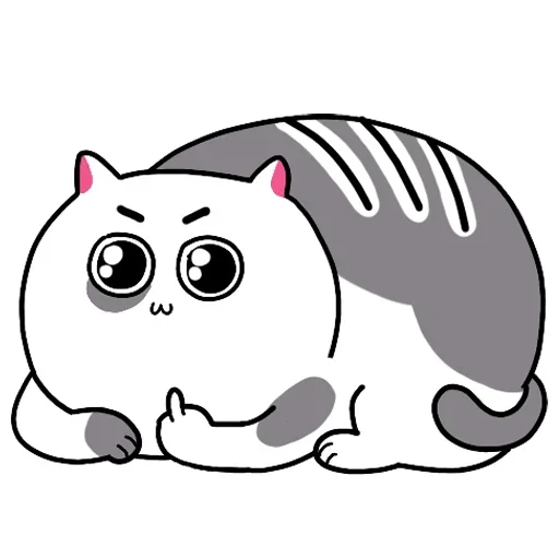 ⚪️ Стикер «zhirobarsik» для Telegram