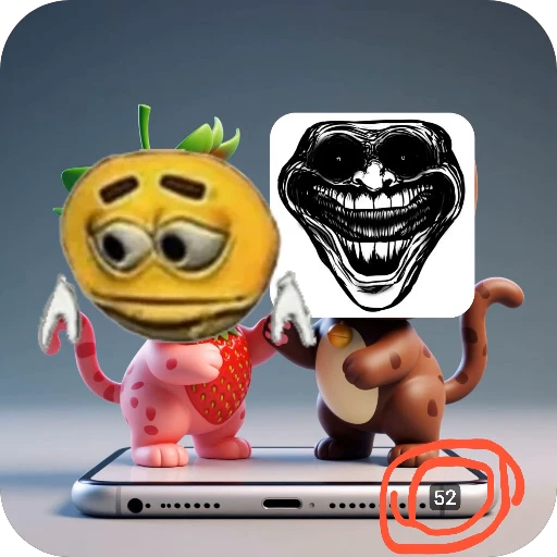 🧸 Стикер «Жиза» для Telegram