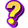 ❓ Эмодзи «Буквы Жёлто-Розовые» для Telegram
