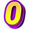 0⃣ Эмодзи «Буквы Жёлто-Розовые» для Telegram