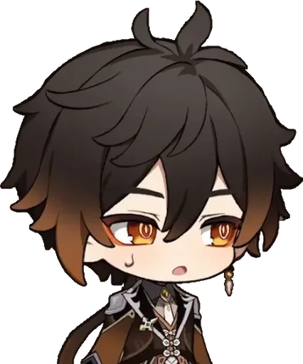 😥 Стикер «Zhongli Stickers 1» для Telegram
