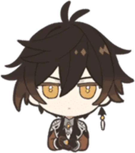 😐 Стикер «Zhongli Stickers 1» для Telegram