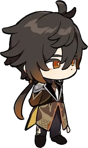 😶 Стикер «Zhongli Stickers 1» для Telegram