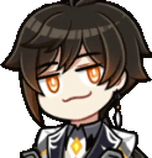 😏 Стикер «Zhongli Stickers 1» для Telegram