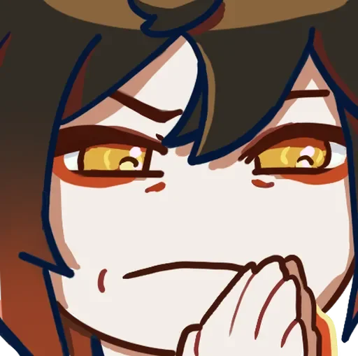 🤨 Стикер «Zhongli Stickers 1» для Telegram