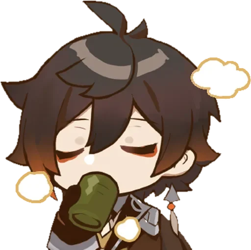 😌 Стикер «Zhongli Stickers 1» для Telegram