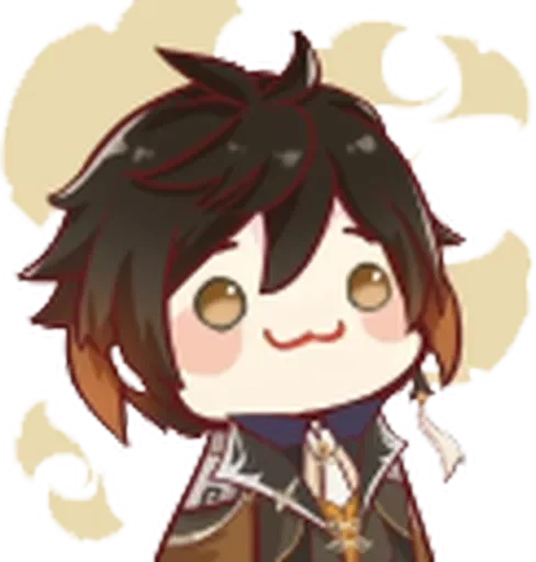 😌 Стикер «Zhongli Stickers 1» для Telegram