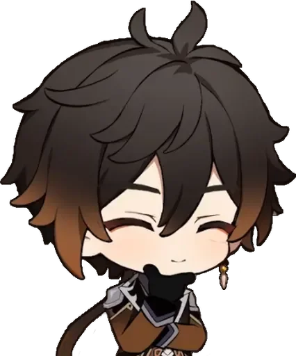 🤔 Стикер «Zhongli Stickers 1» для Telegram