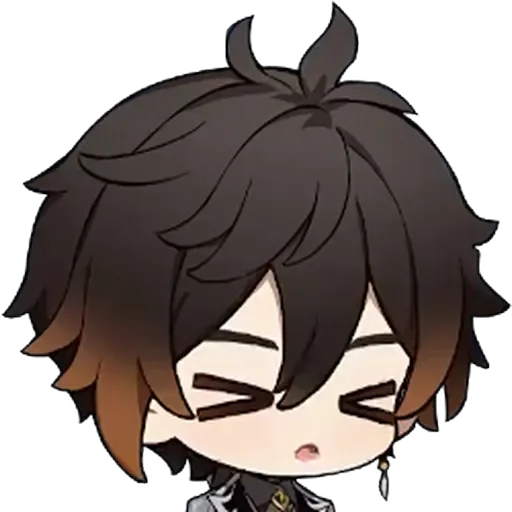 😣 Стикер «Zhongli Stickers 1» для Telegram