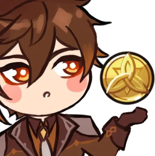 💸 Стикер «Zhongli Stickers 1» для Telegram