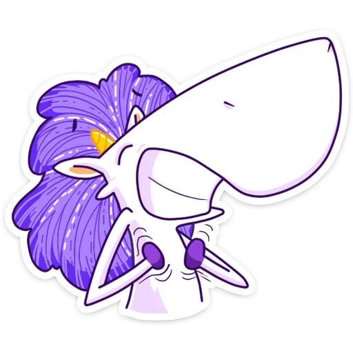 Стикерпак Единорог Жорка для Telegram